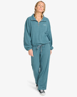 Billabong Coffee Time Rib 1/4 Zip Knit