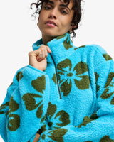 Billabong Holiday Cropped Half Zip Fleece