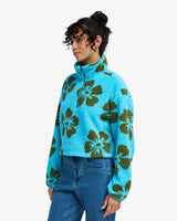 Billabong Holiday Cropped Half Zip Fleece