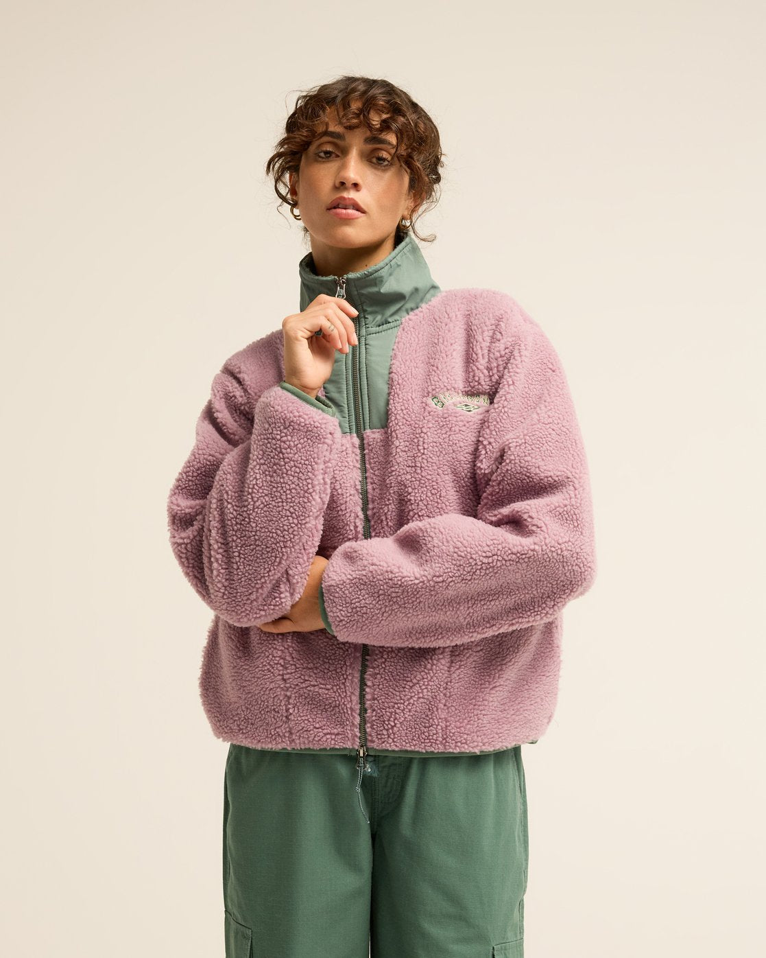 Billabong Mountain Life Sherpa Zip Fleece