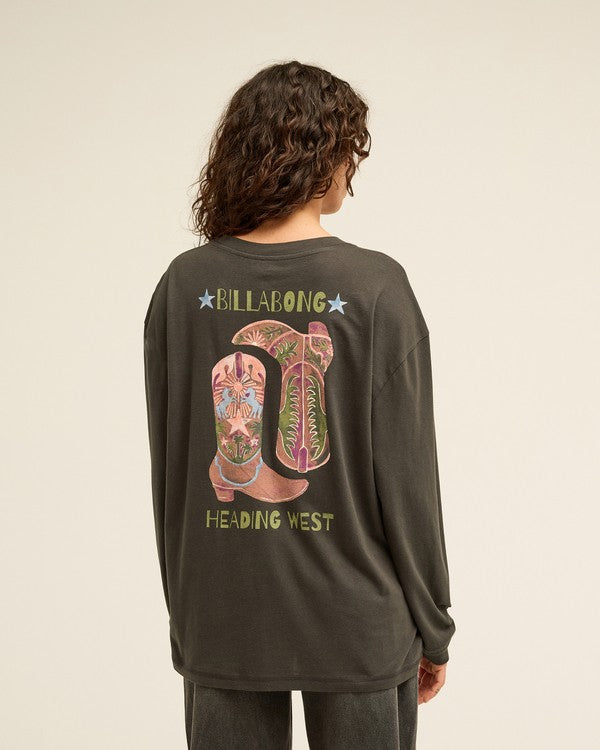 Billabong Rinding West Long Sleeve T-Shirt