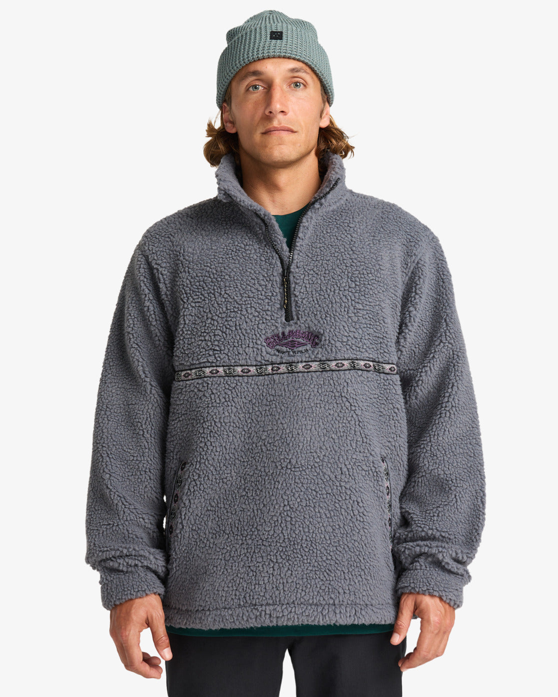 Billabong Boundary Tombstone Half Zip Fleece