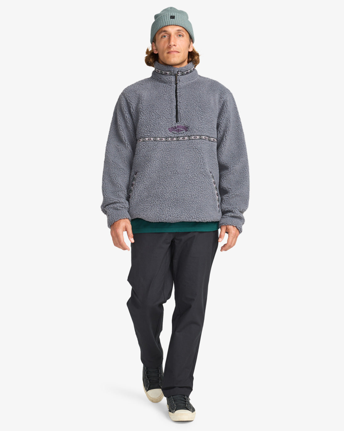 Billabong Boundary Tombstone Half Zip Fleece