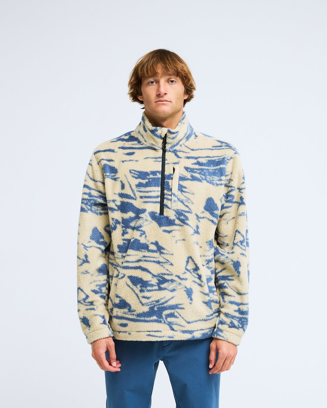Billabong Boundary Mock Neck Fleece