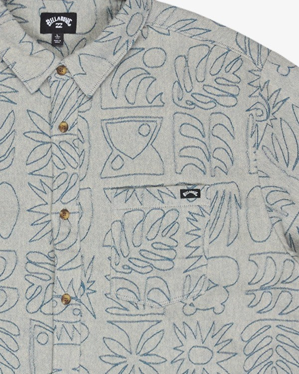 Billabong Sundays Jacquard Short Sleeve Shirt