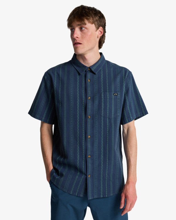 Billabong Sundays Jacquard Short Sleeve Shirt