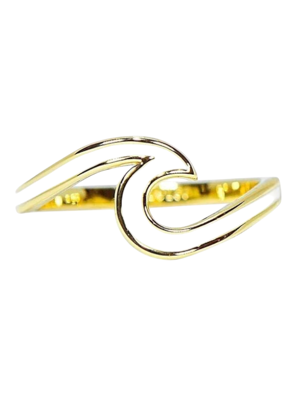 Pura Vida Enameled Wave Ring