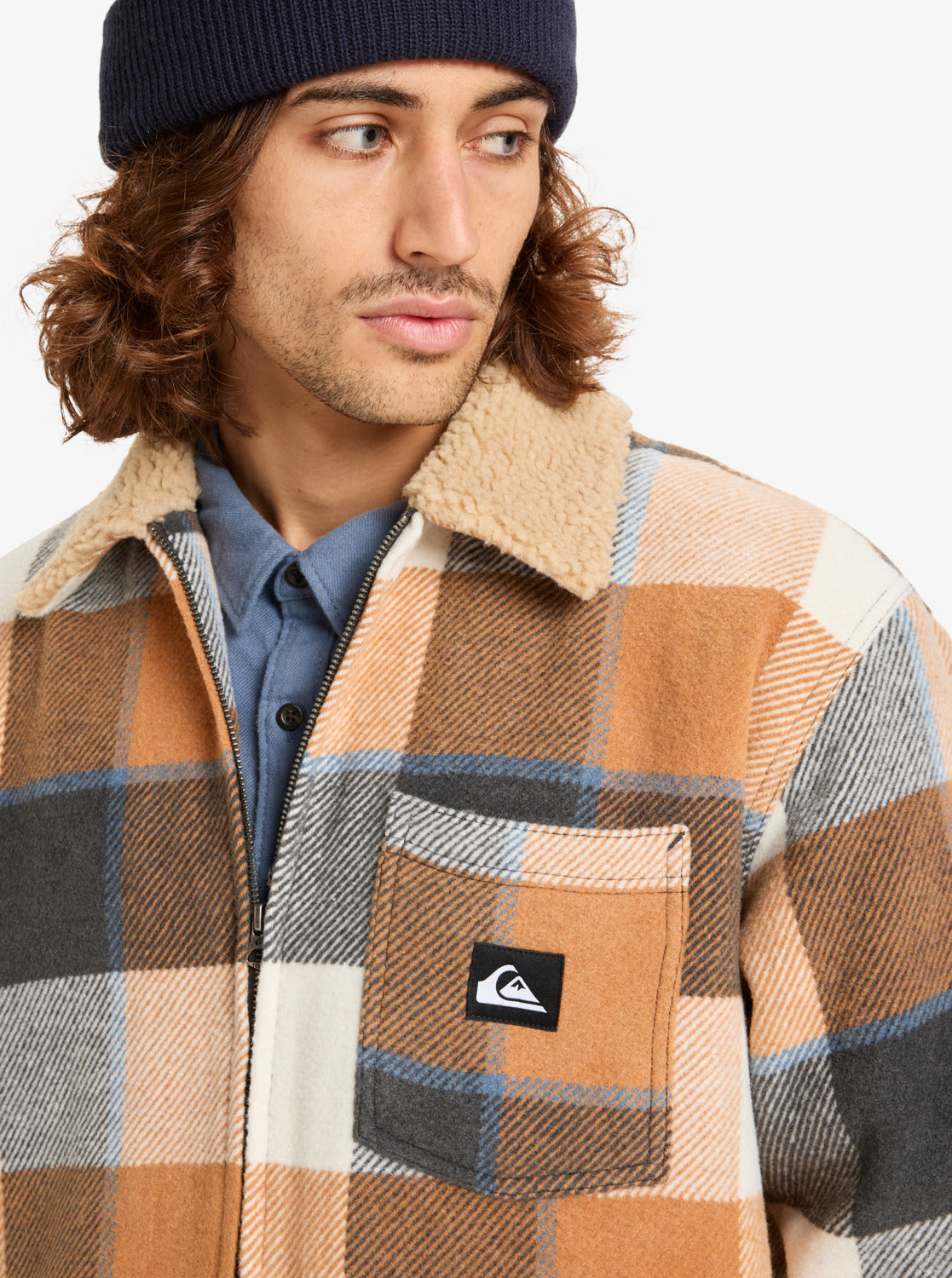 Quiksilver DNA Sherpa Harrington Jacket