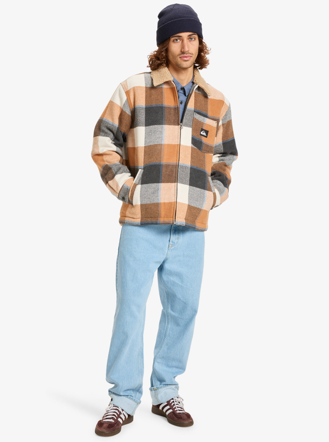 Quiksilver DNA Sherpa Harrington Jacket