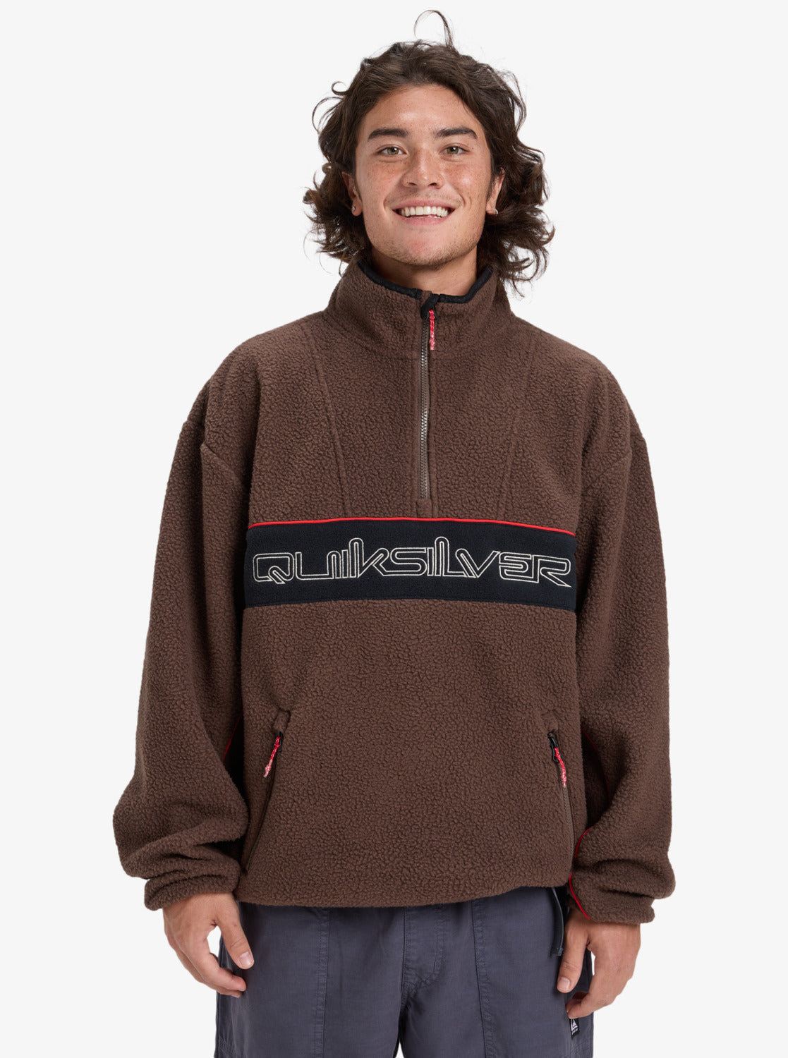 Quiksilver Omni Sherpa Half Zip Fleece
