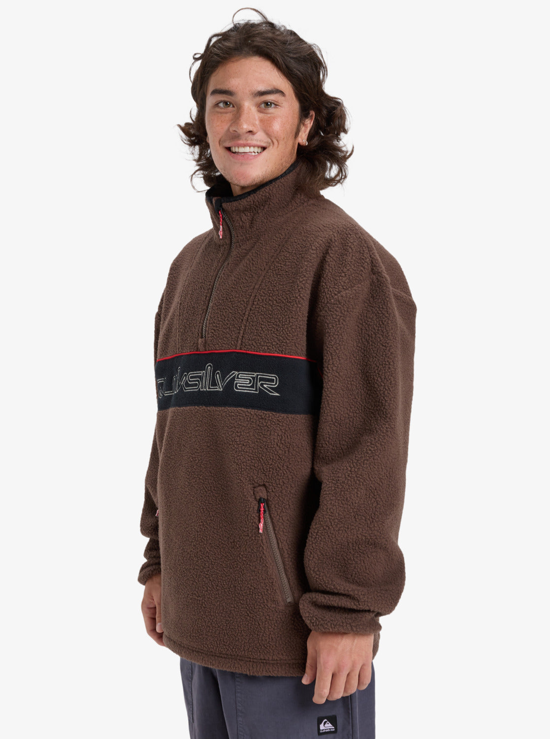 Quiksilver Omni Sherpa Half Zip Fleece