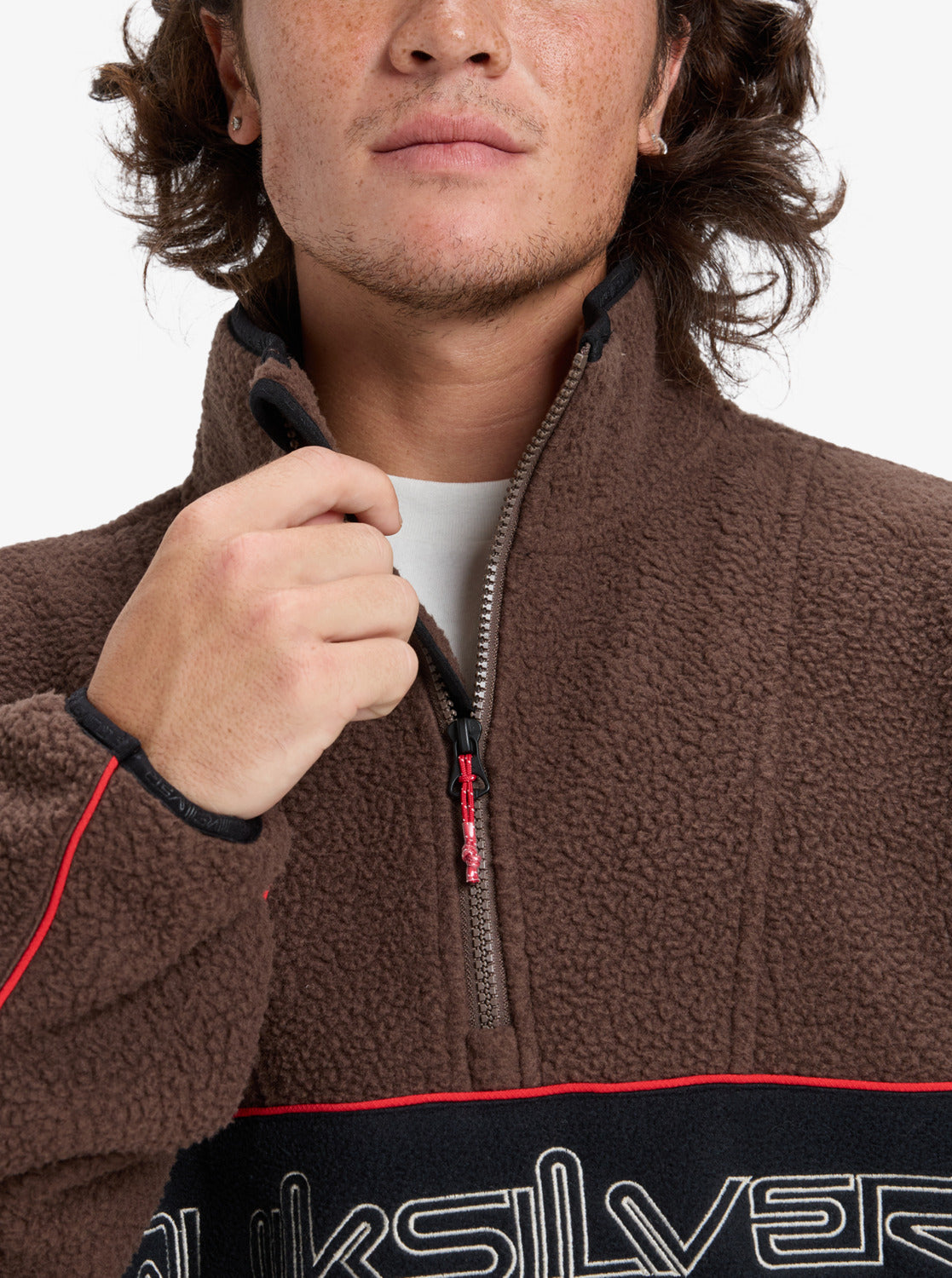 Quiksilver Omni Sherpa Half Zip Fleece