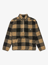 Quiksilver Mercury Woodlands Sherpa 1/2 Zip Fleece Jacket