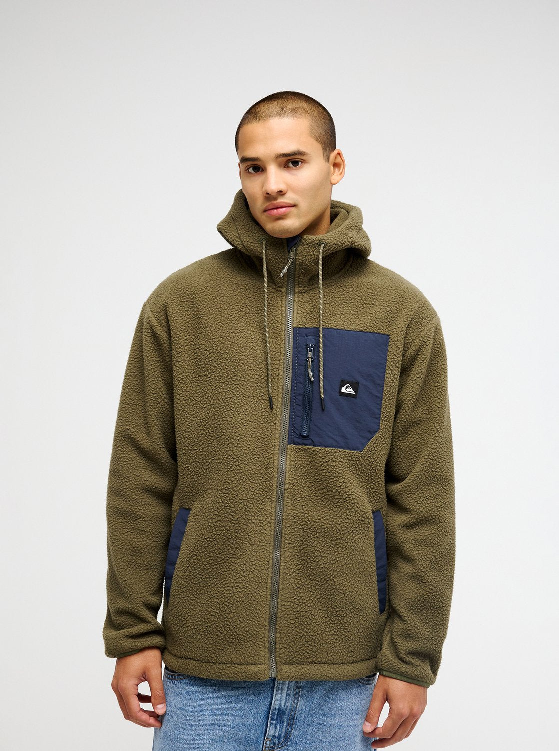 Quiksilver Clean Coast Hooded Zip Fleece