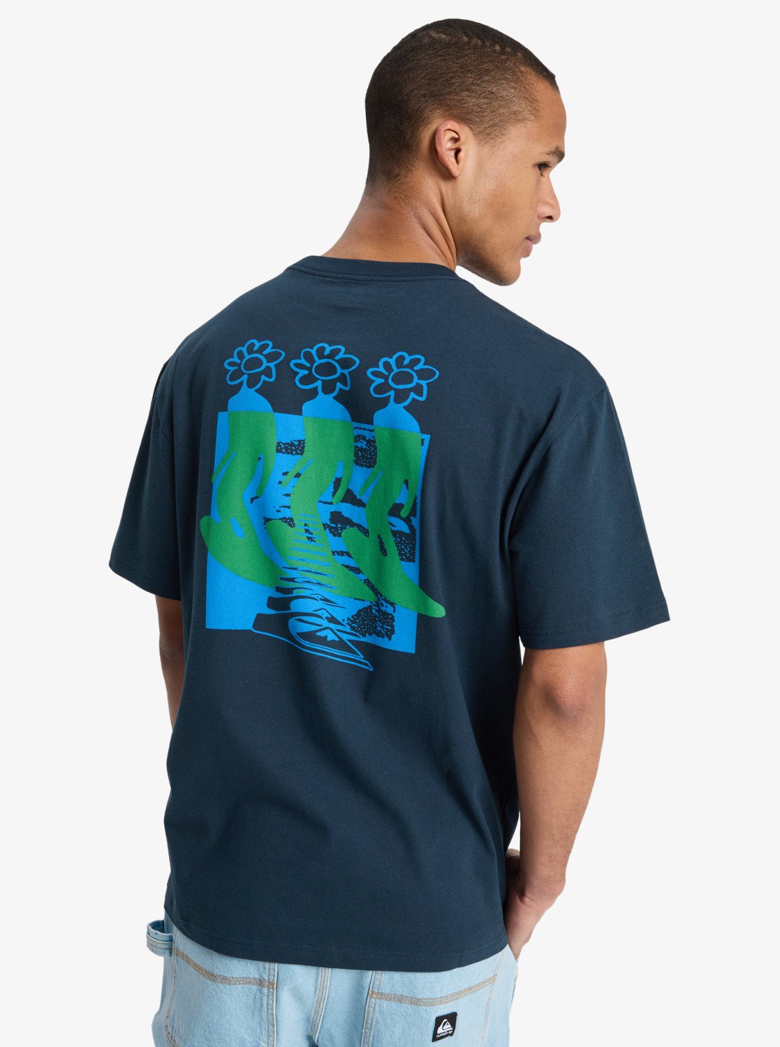 Quiksilver Flowers Surfing T-Shirt