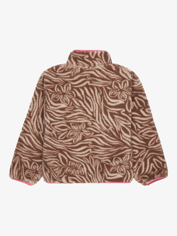 Roxy Girls Like Electricity Zip Fleece