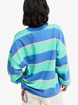 Roxy Strictly Stripes Oversized Sweatshirt