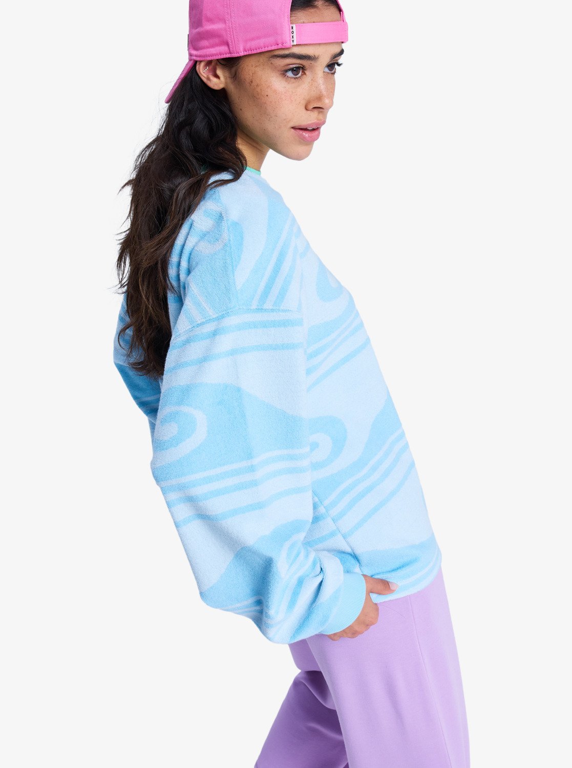 Roxy Make It Sunny Terry Sweatshirt