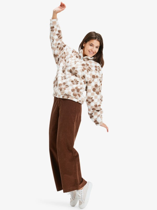 Roxy Jive Talking Half Zip Fleece