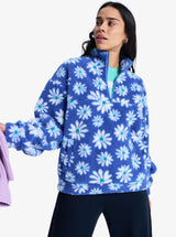 Roxy Jive Talking Bonded Half Zip Polar Fleece