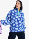 Roxy Jive Talking Bonded Half Zip Polar Fleece