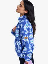 Roxy Jive Talking Bonded Half Zip Polar Fleece