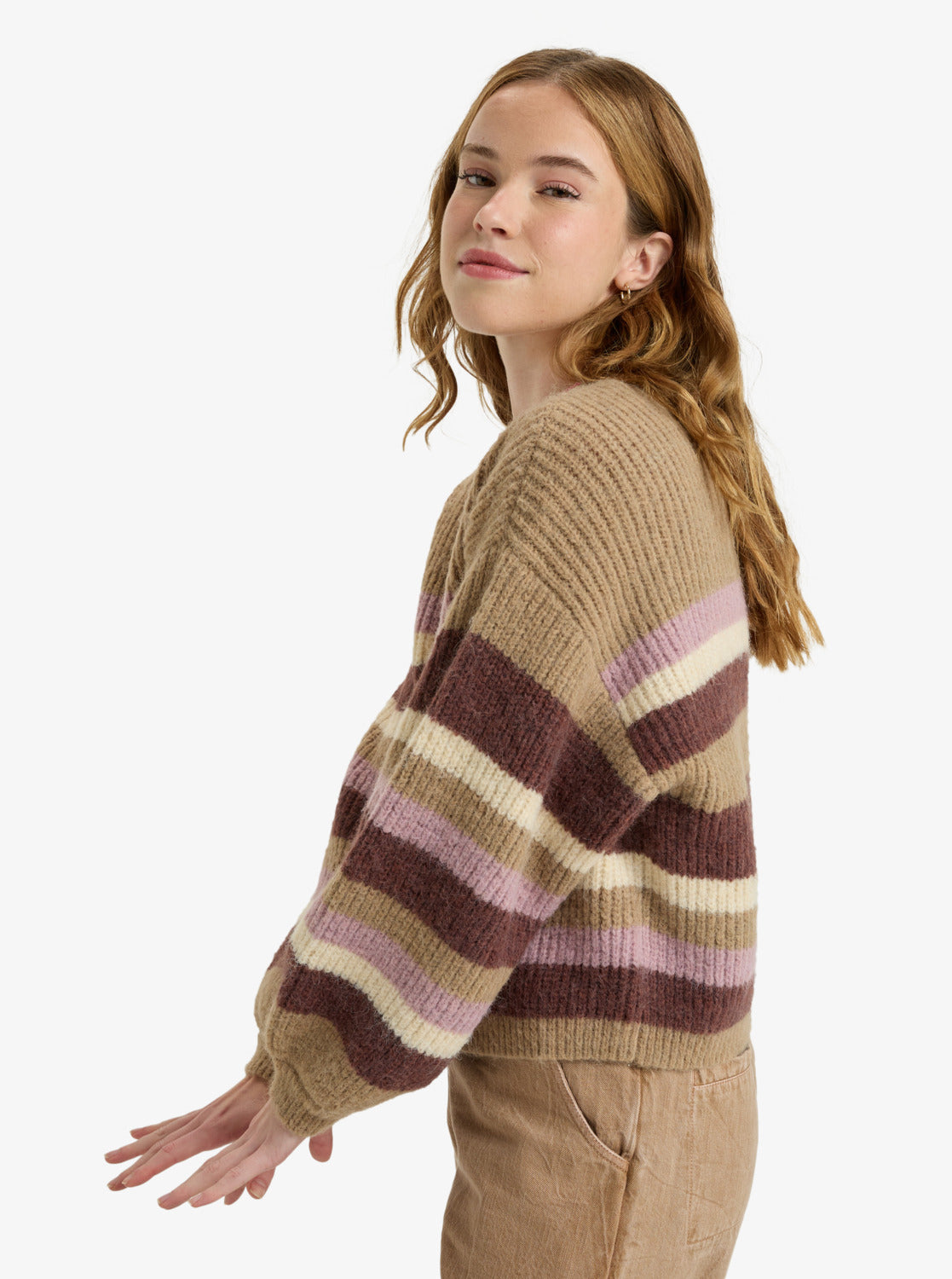 Roxy Marble Tiles Slouchy Cardigan