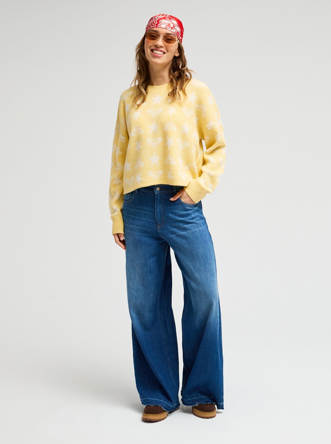 Roxy Messy Star Jumper
