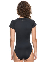 Roxy Essentials Cap Sleeve Front Zip One Piece