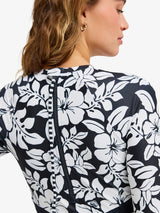 Roxy Summer Surf Long Sleeve Swimsuit