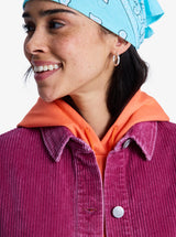 Roxy Kick Back Washed Corduroy Shirt Jacket