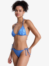Roxy Solid Essentials Two Piece Tiki Tri Bikini