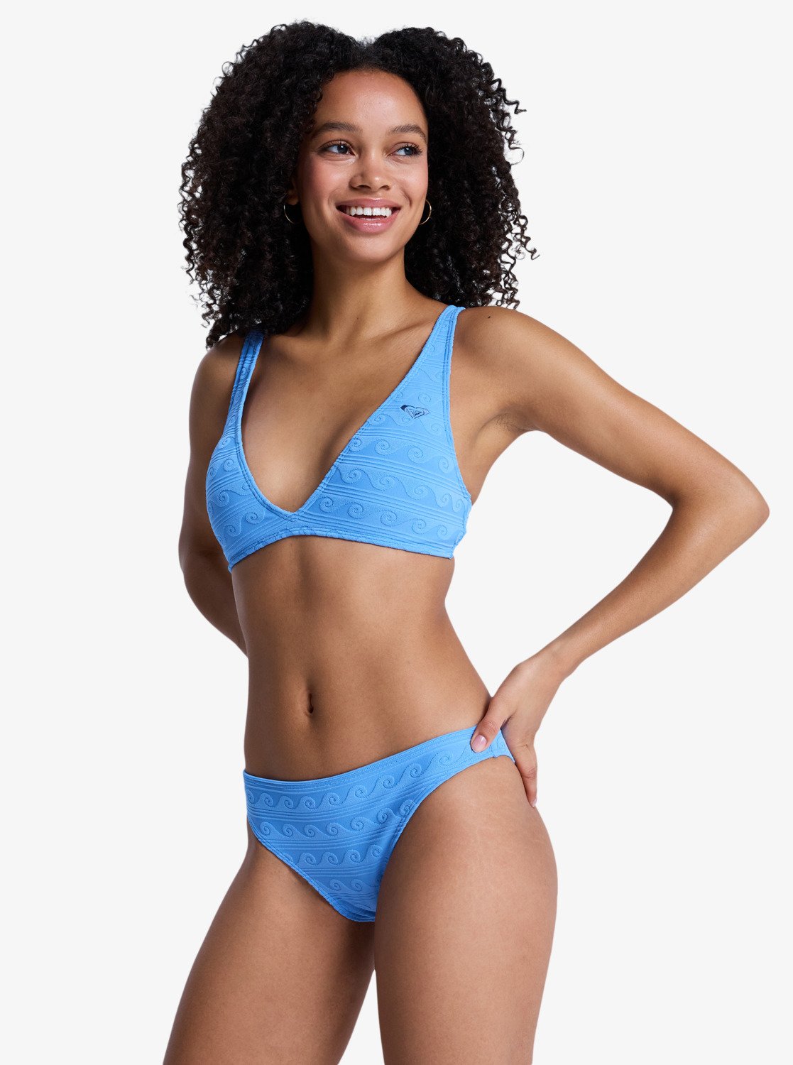 Roxy Paradise Wave Two Piece Elongated Bikini