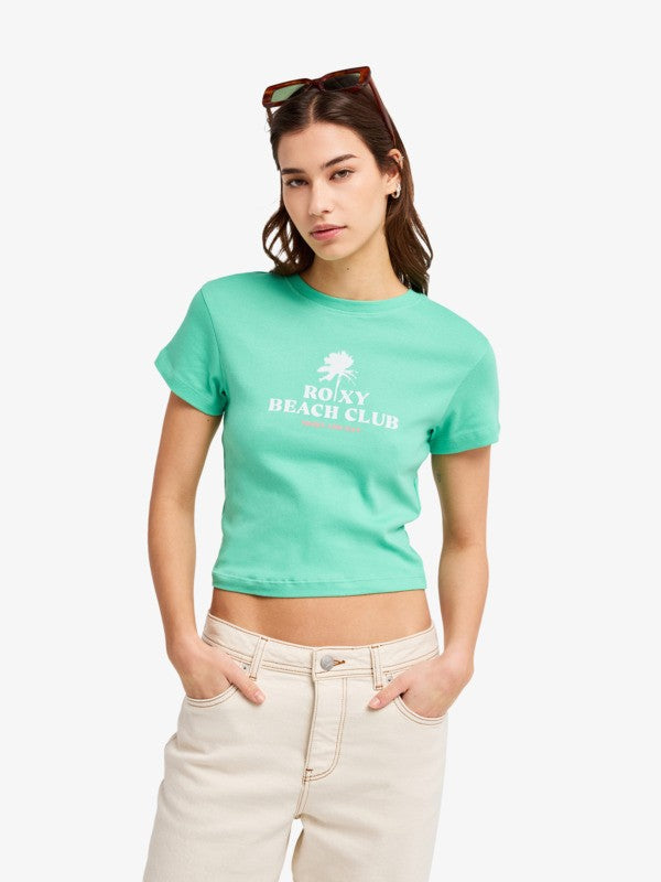 Roxy Beach Love Cropped T-Shirt