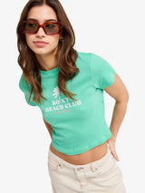Roxy Beach Love Cropped T-Shirt
