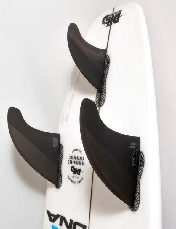 FCS 2 Mick Fanning PC Twin +1 Fin - X-Large