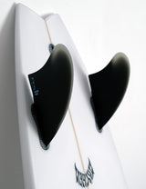 FCS 2 Performer Keel PG Twin Fins - Black