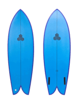 Al Merrick Febs Fish Surfboard Futures - Blue/Purple