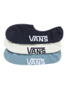 Vans Classic No Show Socks - 3 Pack