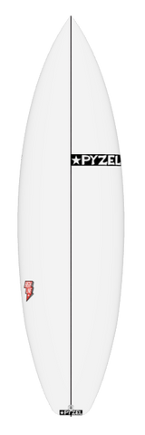Pyzel Highline Surfboard FCS1 - White