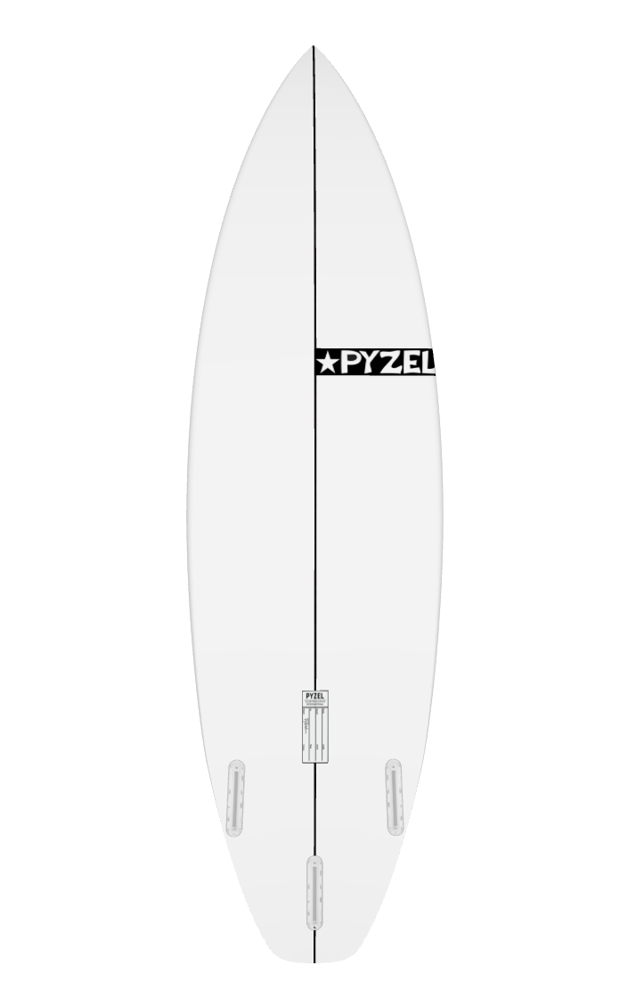 Pyzel Highline Surfboard FCS1 - White