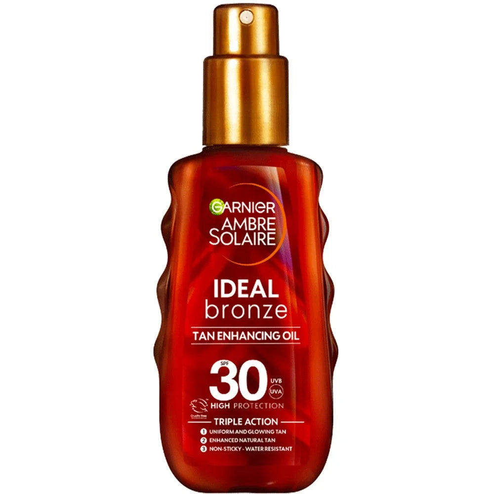 Garnier Ambre Solaire Ideal Bronze SPF30 Protective Oil Spray