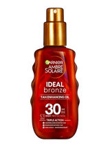 Garnier Ambre Solaire Ideal Bronze SPF30 Protective Oil Spray