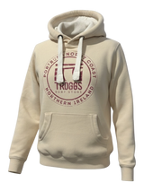 Troggs Mono Sticker Hoodie - Ivory