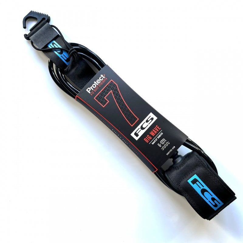FCS Protect Big Wave 6ft Leash - Black