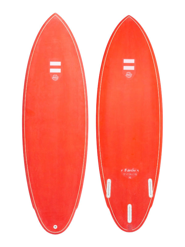Indio Endurance Rancho Surfboard Futures - Red Fall