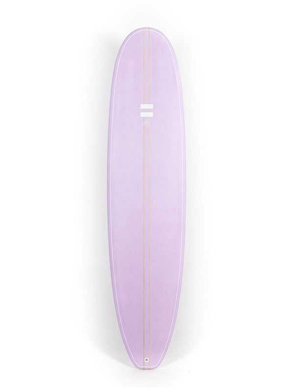 Indio Endurance Mid Length Surfboard Futures - Cream Lilac