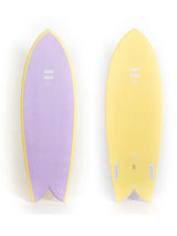 Indio Endurance Dab Fish Surfboard Futures - Cream Lilac