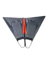 Mike Stewart MS Viper Delta Bodyboard Fins - Grey/Red