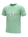Troggs Mono Sticker T-Shirt - Mint Green